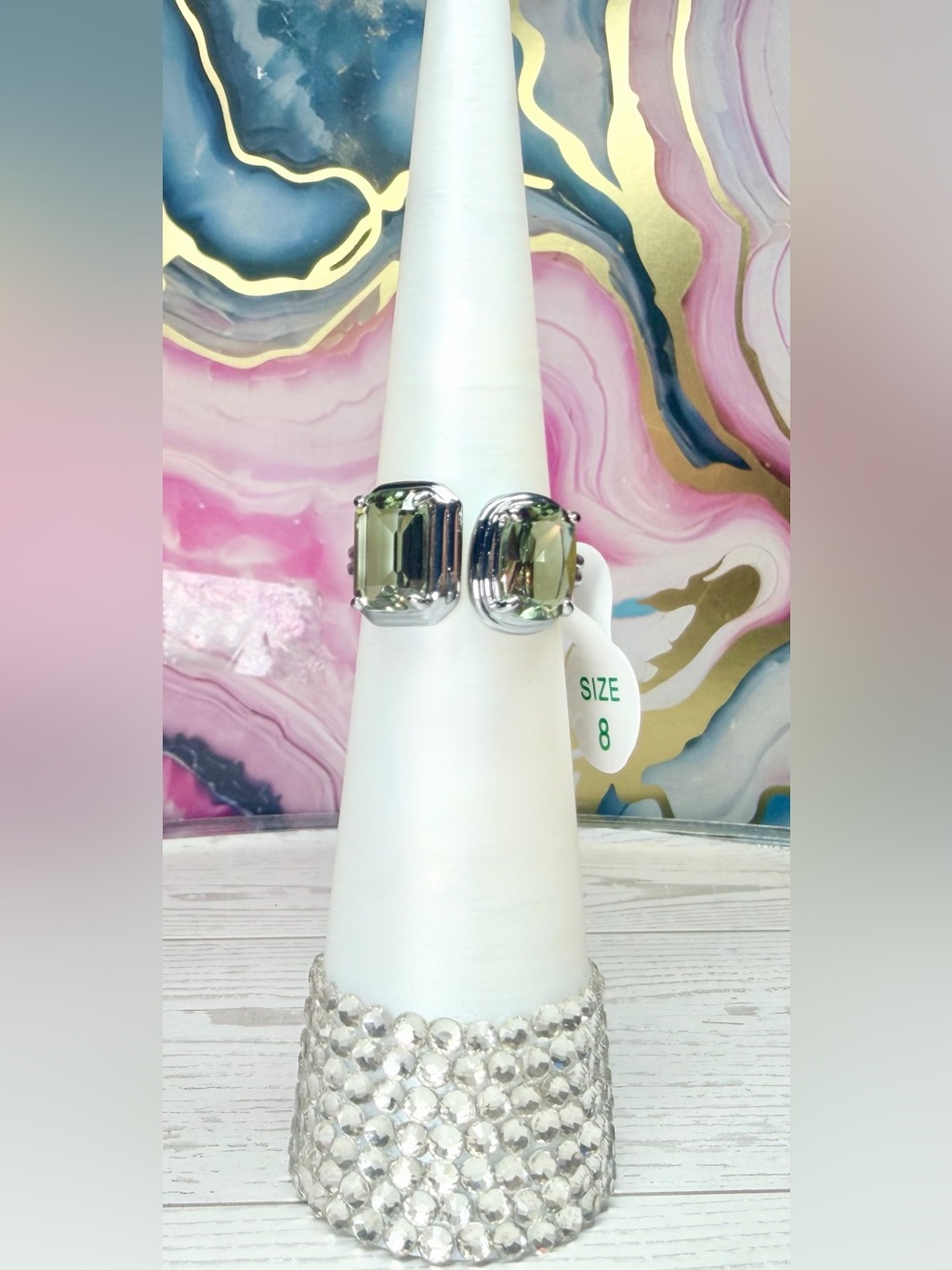 Bomb Party OG Ring- The Drawing Room, Size 8 RG39064